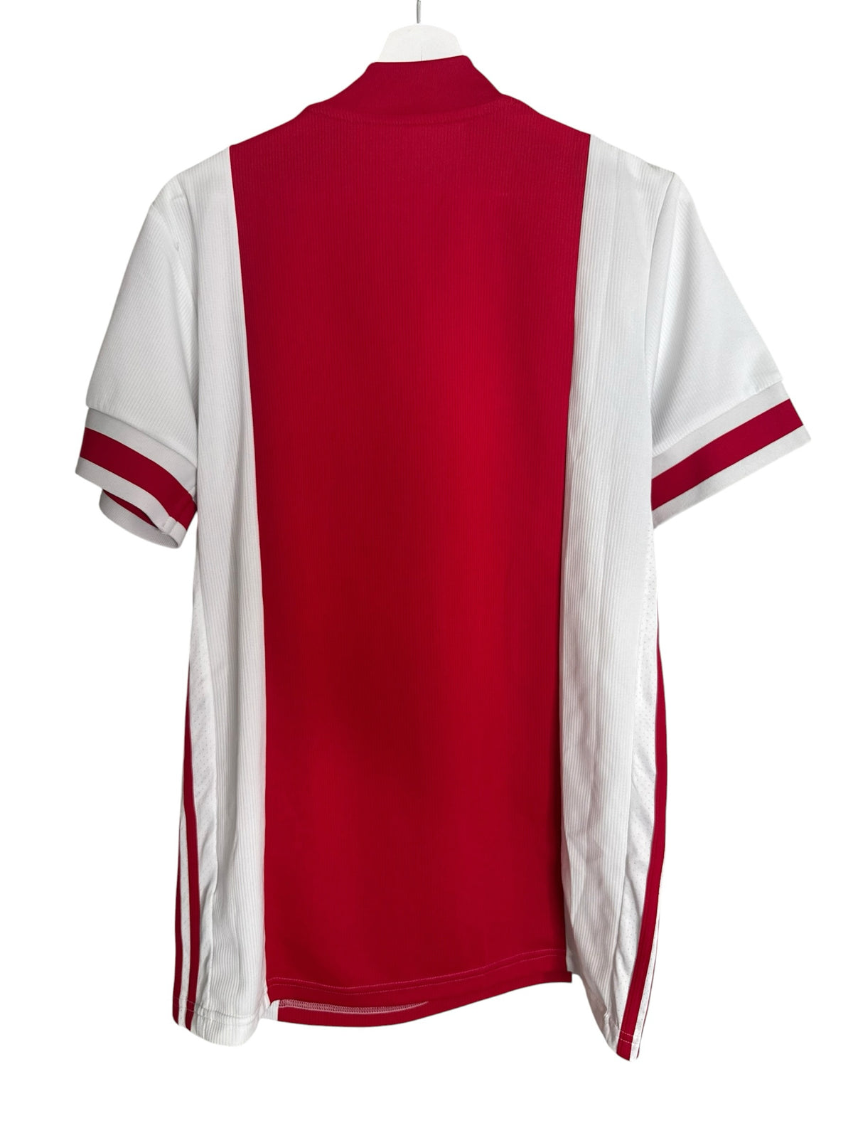 Maillot de football adidas Ajax Amsterdam rouge et blanc, dos, technologie Aeroready, Levestiairedupeuple