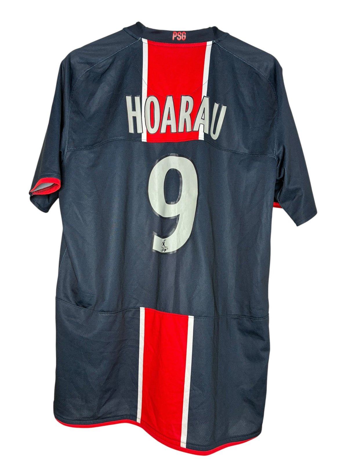 Maillot de football vintage Levestiairedupeuple du PSG bleu marine avec flocage Hoarau numéro 9 au dos
